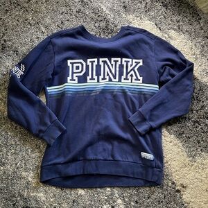 Victoria's Secret PINK Blue Sweatshirt